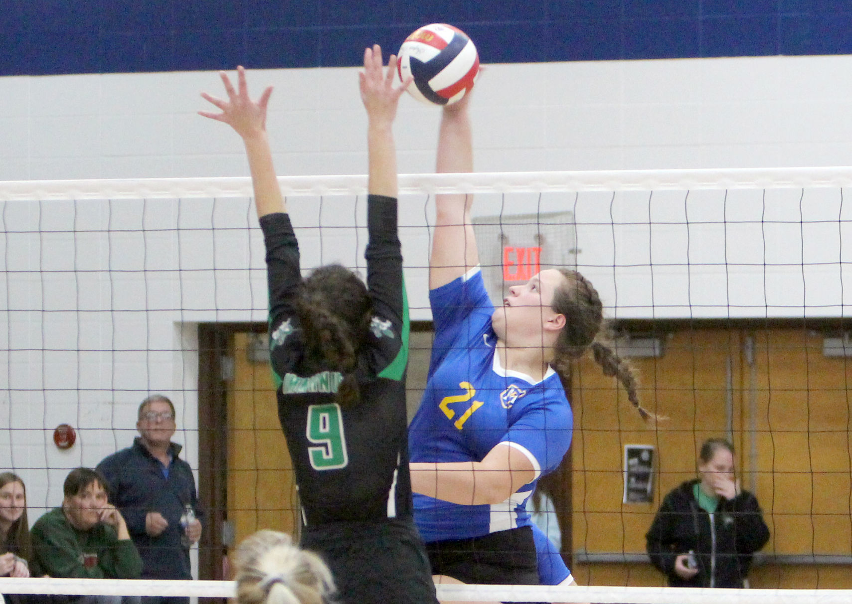 Eau Claire Immanuel Lutheran at McDonell volleyball 10-26-19
